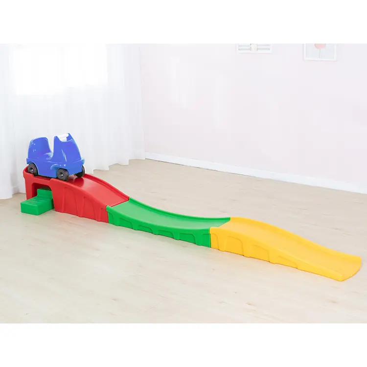 Three Stage Slide With Toy Car Roller Coaster Toy Game